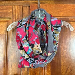 4/$20 ANY SCARF BUNDLE. Floral Infinity Scarf